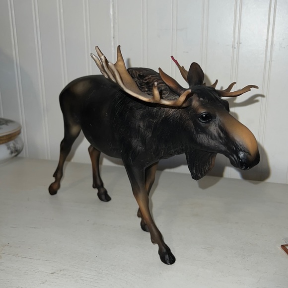 Breyer Toys Vintage Large Breyer Bull Moose Figurine Poshmark